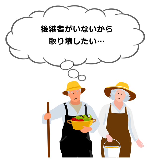 取り壊したい